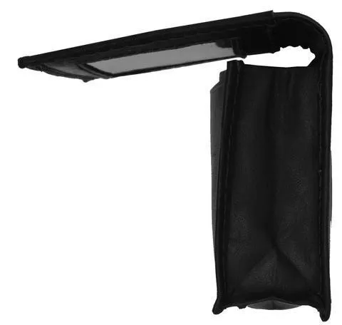 Genuine RFID-Blocking Best Business Card Holder Leather Card Case Excellent Designer - Black