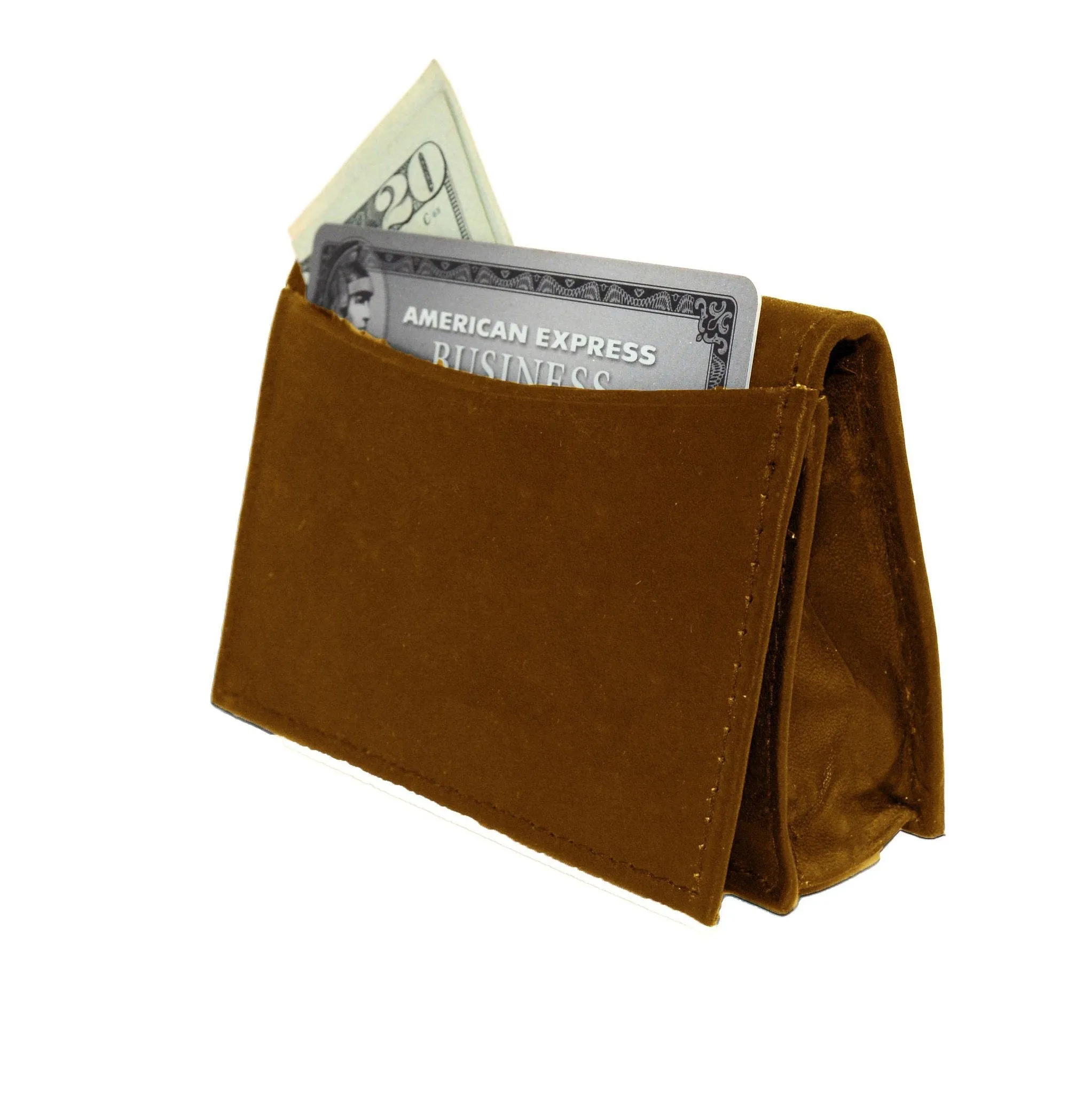 Genuine RFID-Blocking Best Business Card Holder Leather Card Case Excellent Designer - Black
