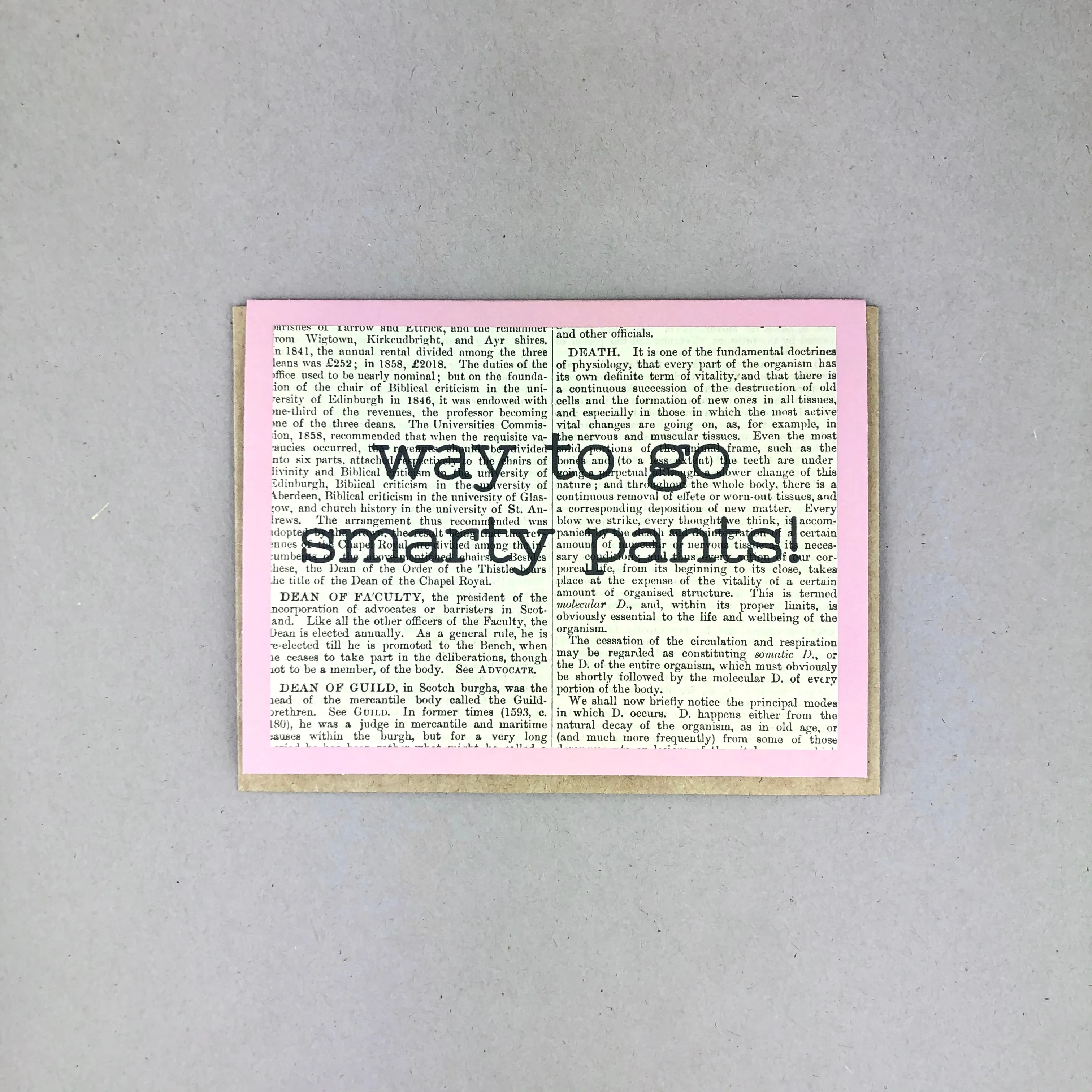 Graduation Cards - Fiction Reshaped
