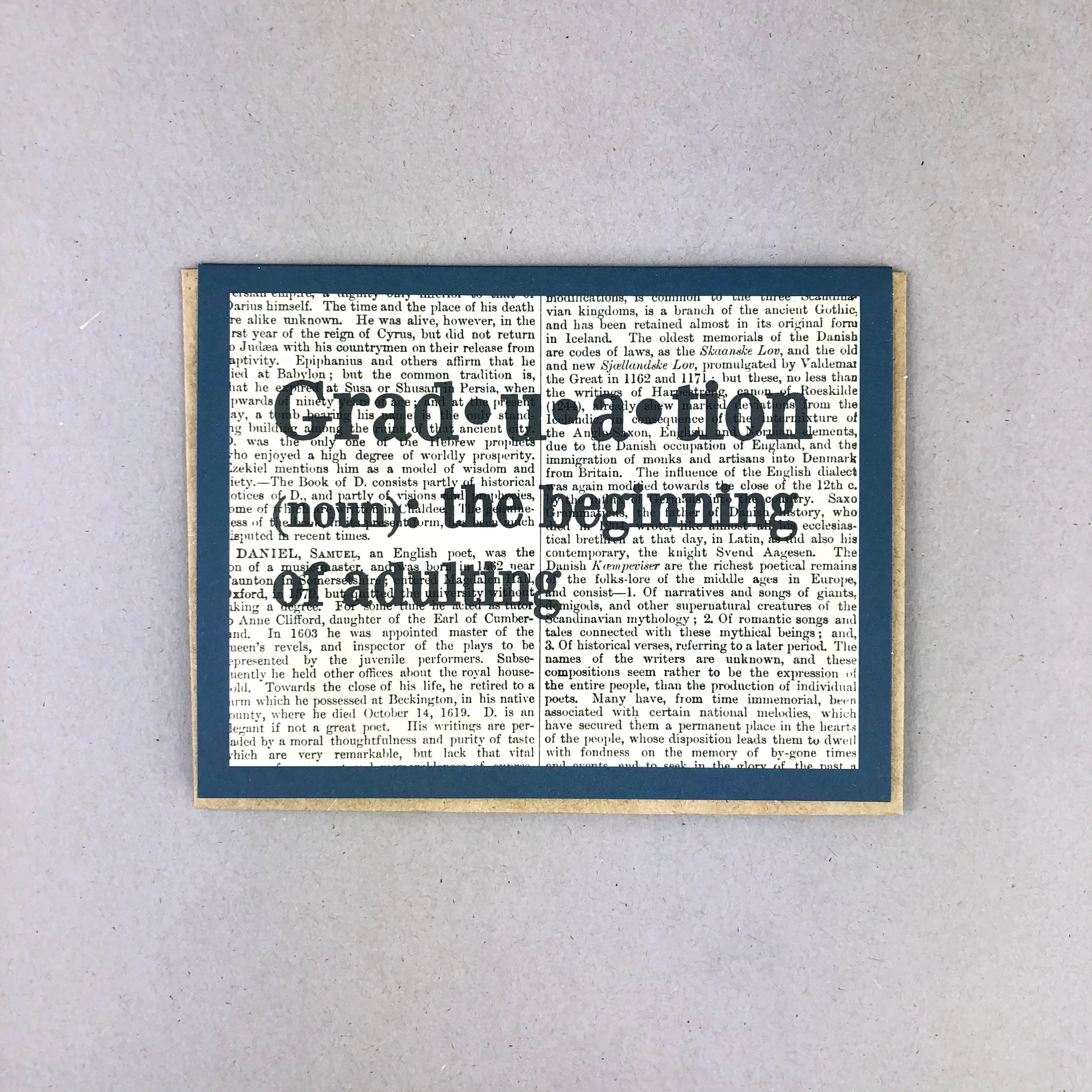 Graduation Cards - Fiction Reshaped
