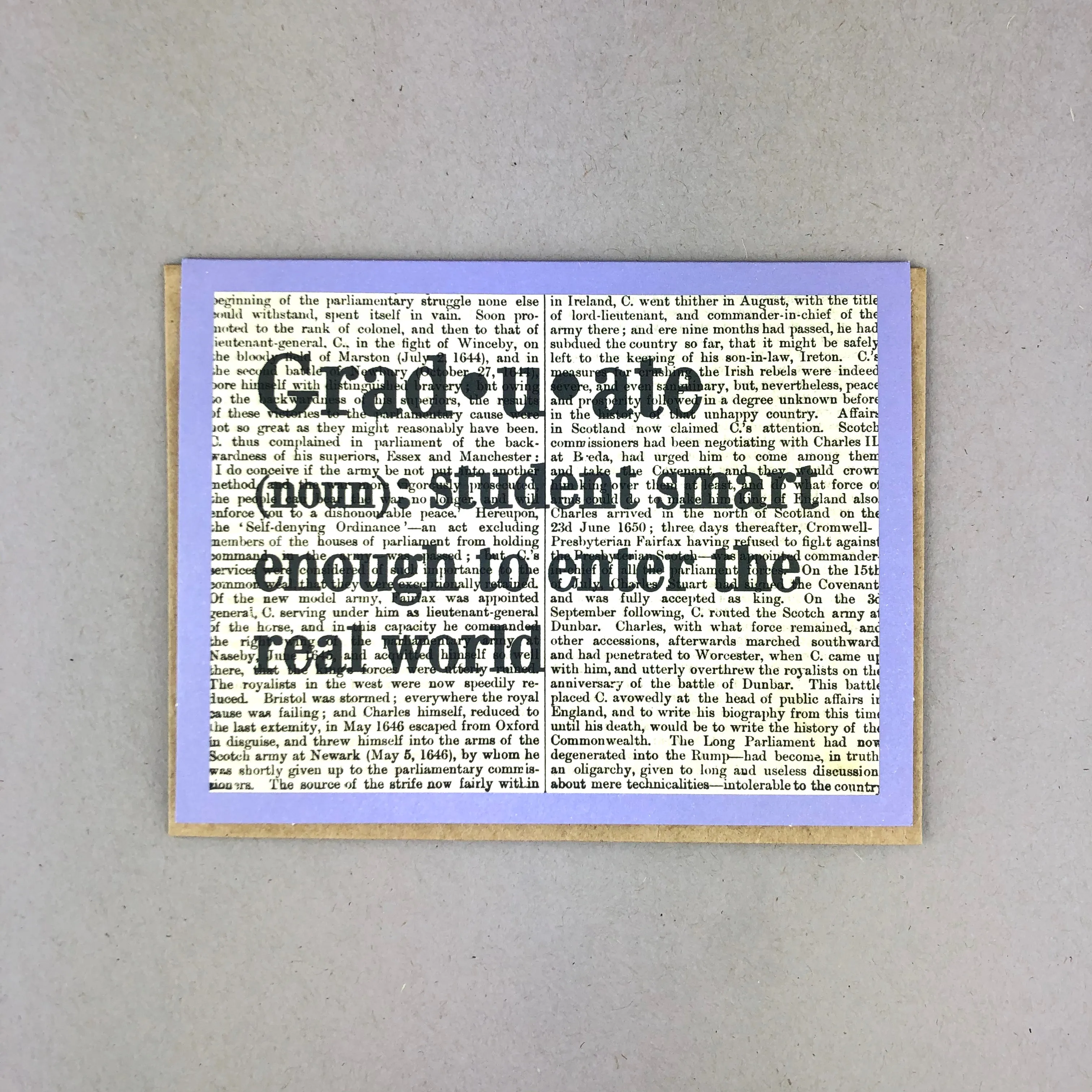 Graduation Cards - Fiction Reshaped
