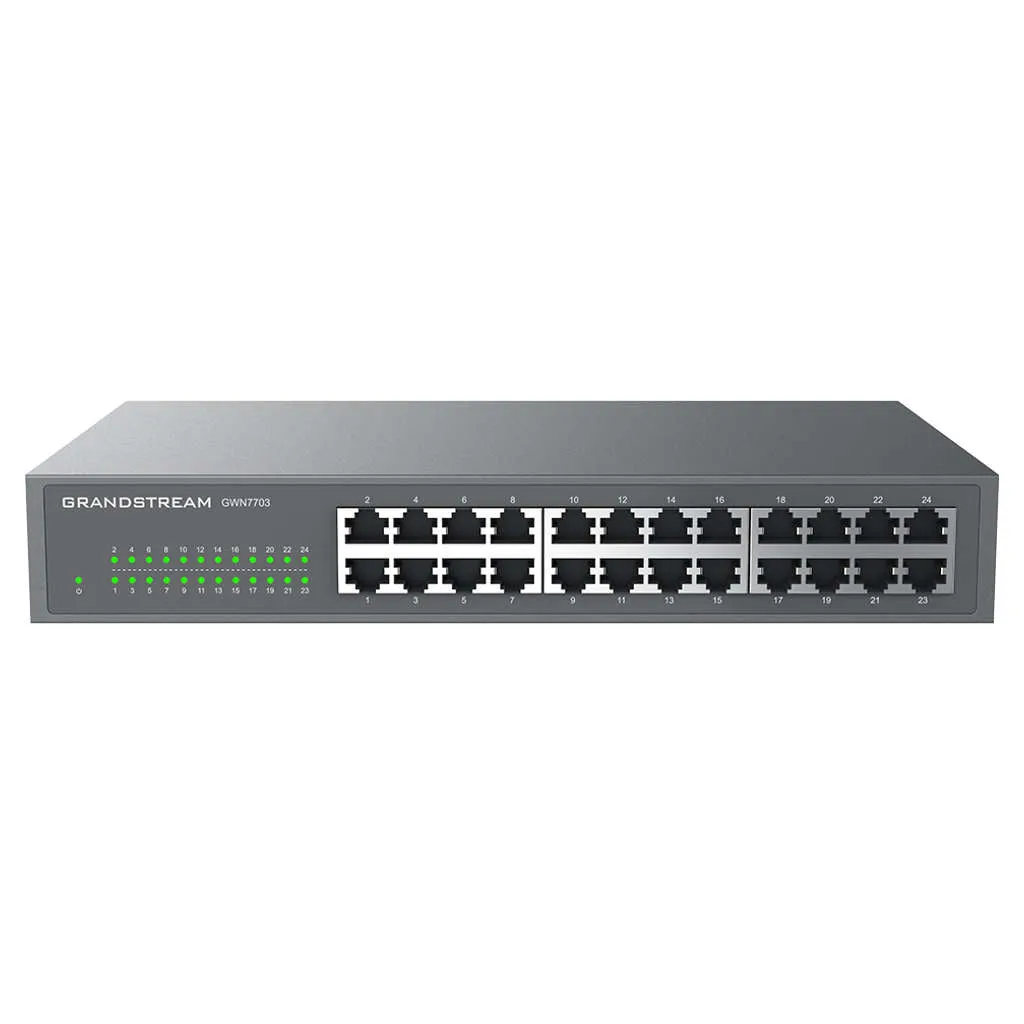 Grandstream 24-Port Unmanaged Network Switch GWN7703