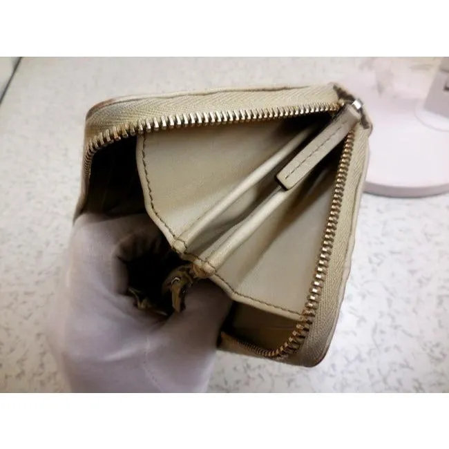 Gucci Grey Pink G Logo Print Xl Mayfair Zip Around Checkbook Size Wallet