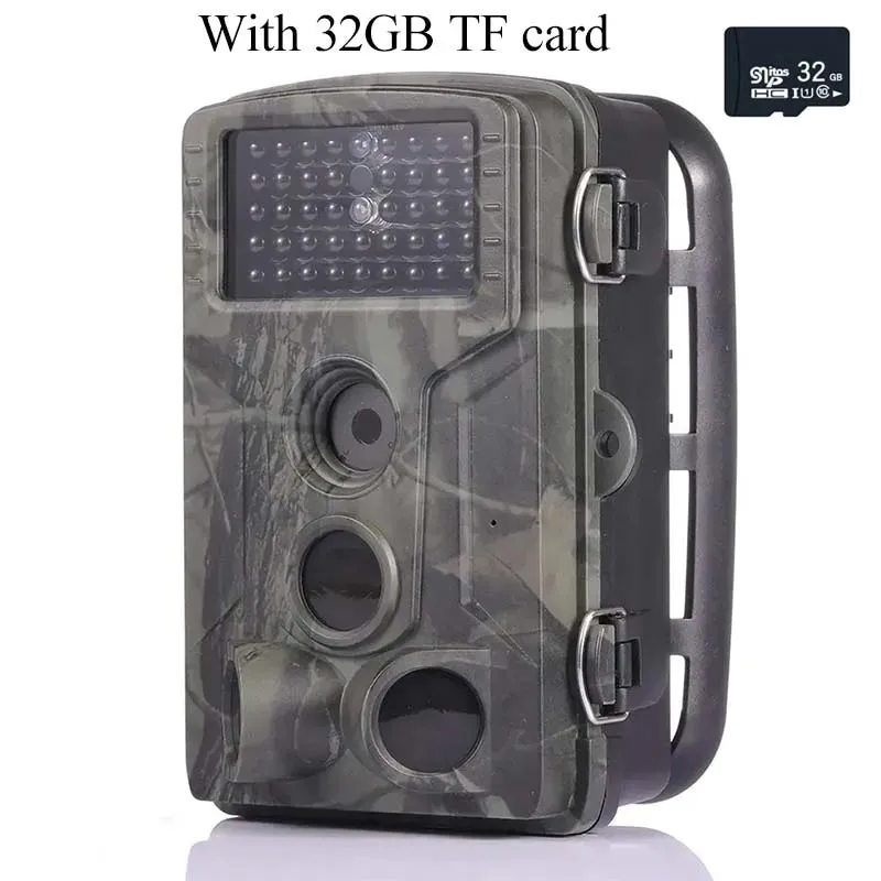HC802A Wildlife Trail Camera 24MP 2.7K Video Photo Trap Outdoor Infrared Hunting Night View Motion Detection for Hunting