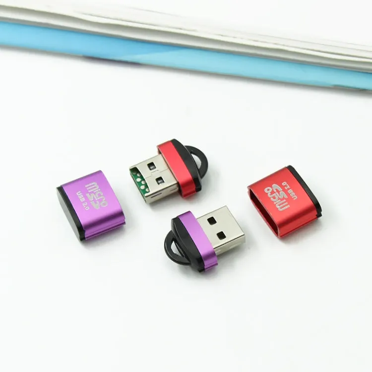 High-Speed 480Mbps Mini Micro SD Card Reader for Mobile, Computer, and Car Speakers - USB 2.0 TF Memory Card Adapter