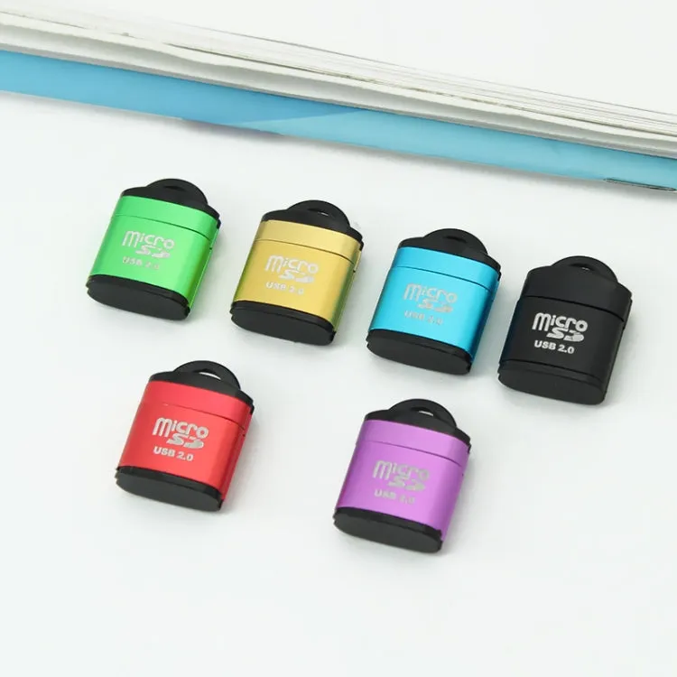 High-Speed 480Mbps Mini Micro SD Card Reader for Mobile, Computer, and Car Speakers - USB 2.0 TF Memory Card Adapter