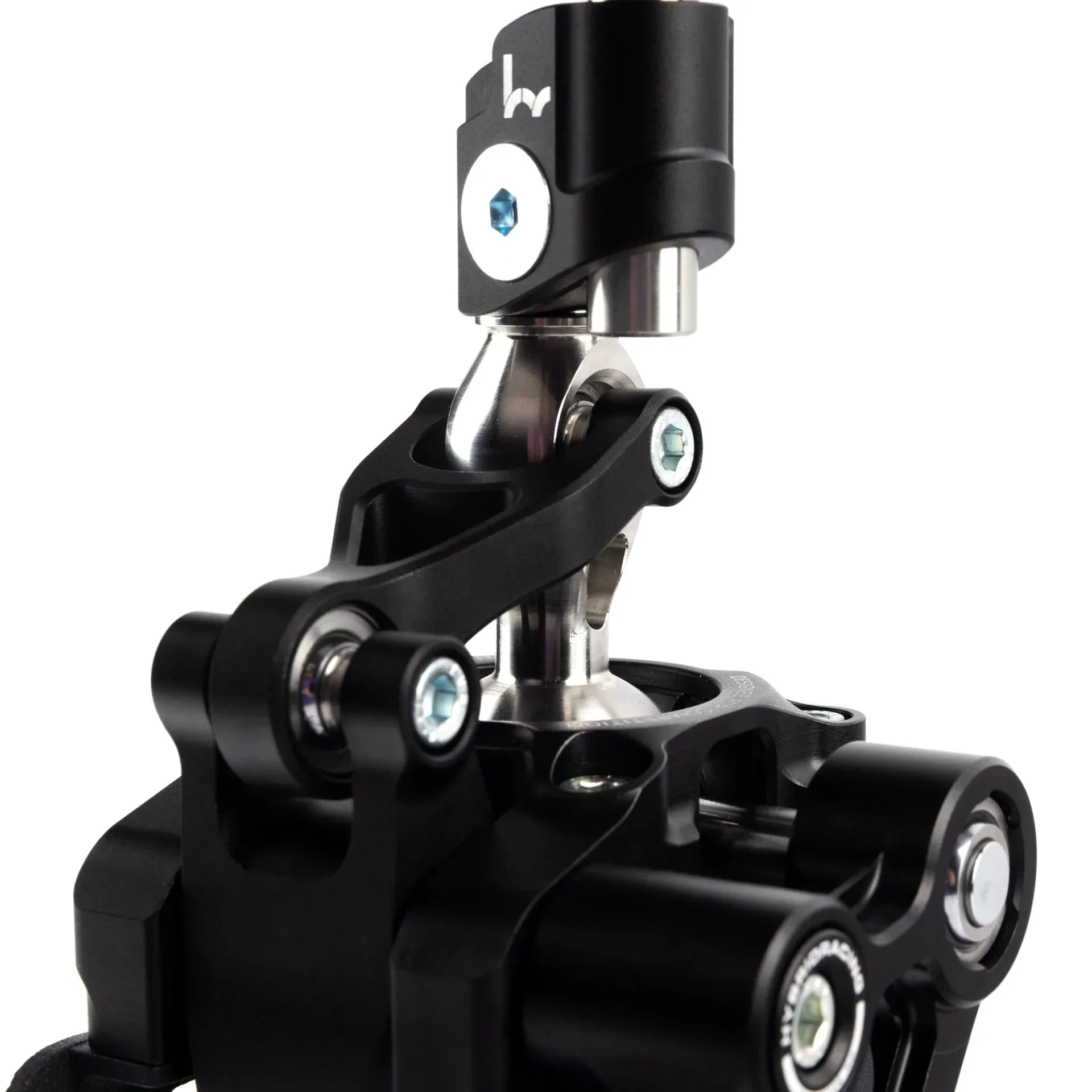 Hybrid Racing - Adjustable Short Shifter Assembly (22  Civic, 23  Integra) Dust Black - HYB-SAS-01-75