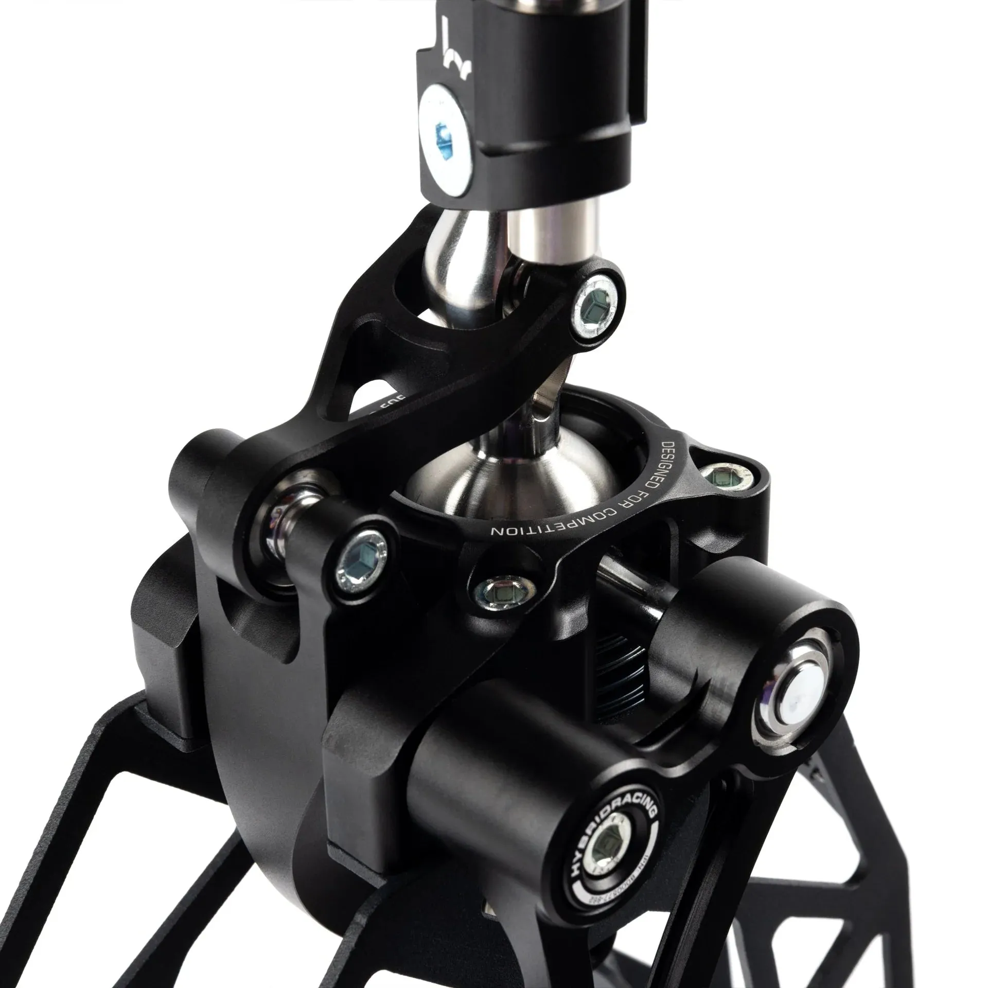 Hybrid Racing - Adjustable Short Shifter Assembly (22  Civic, 23  Integra) Dust Black - HYB-SAS-01-75