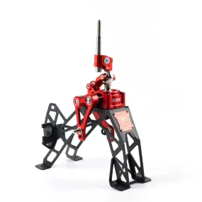 Hybrid Racing - Adjustable Short Shifter Assembly (22  Civic, 23  Integra) Dust Red - HYB-SAS-01-76