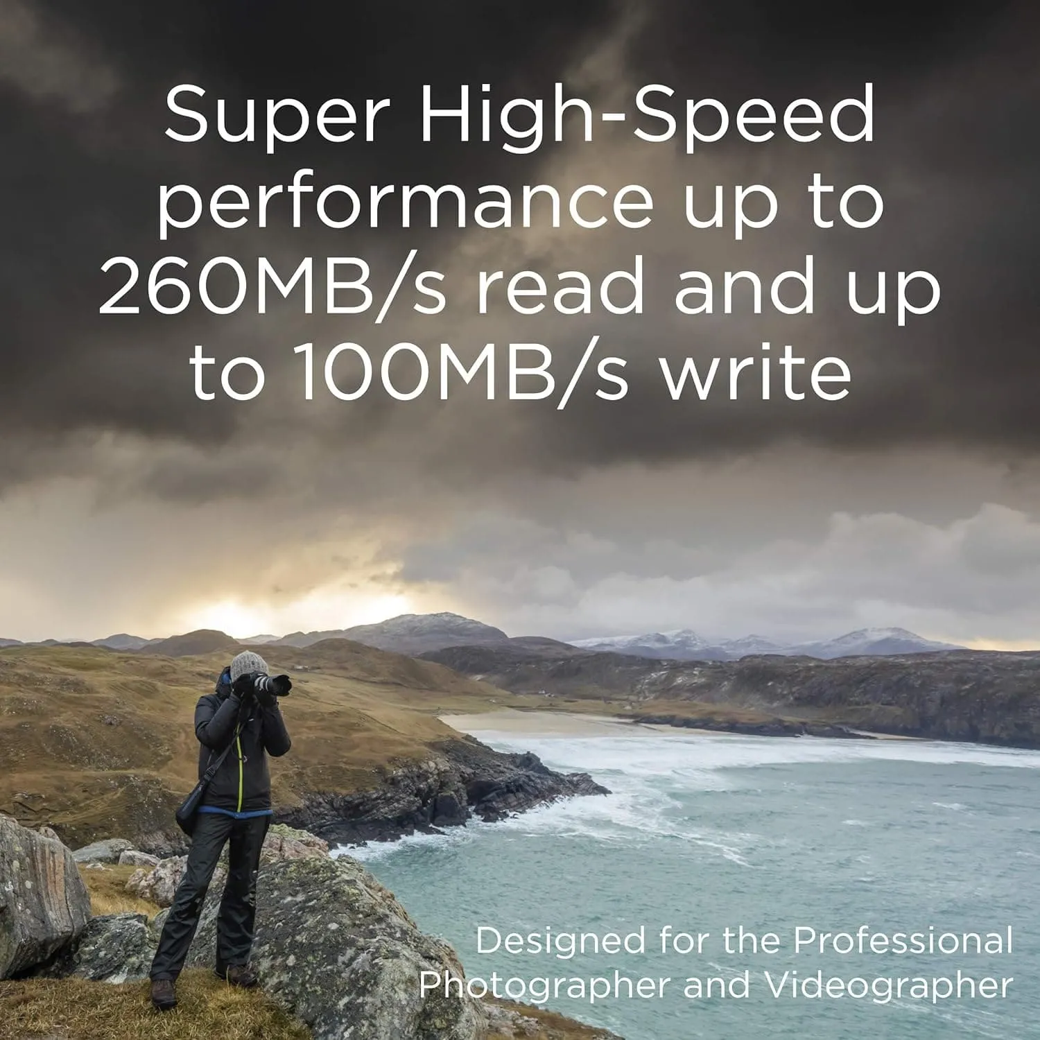 Integral 64GB UHS-II SD Card V60 Up to 260MBs Read and 100MBs Write Speed 1733X SDXC Professional High Speed Memory Card