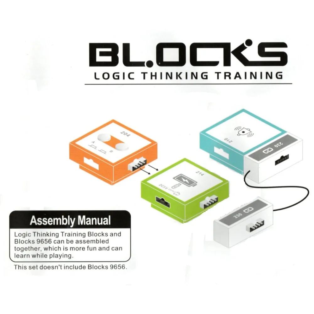 Intermediate Version Logic Thinking Circuit Blocks STEAM STEM 15Pcs