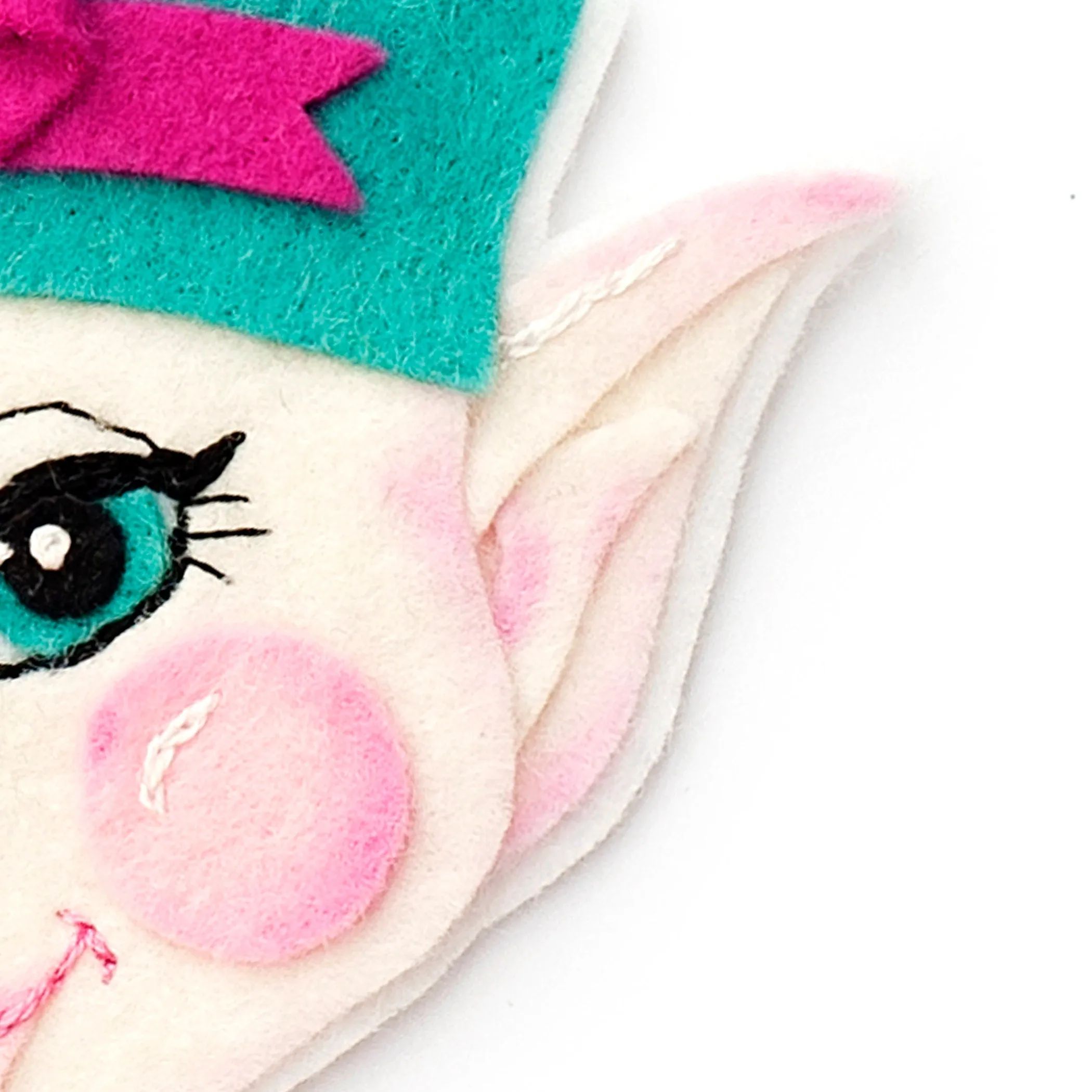 Jingle Elf Wool Felt Ornament Supply Kit