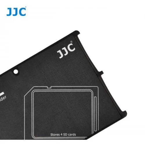 JJC MCH-SD4 Black 4 SD Memory Card Holder
