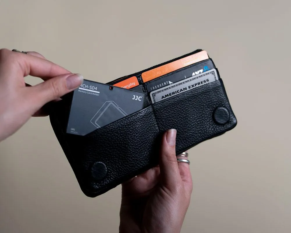 JJC MCH-SD4 Black 4 SD Memory Card Holder