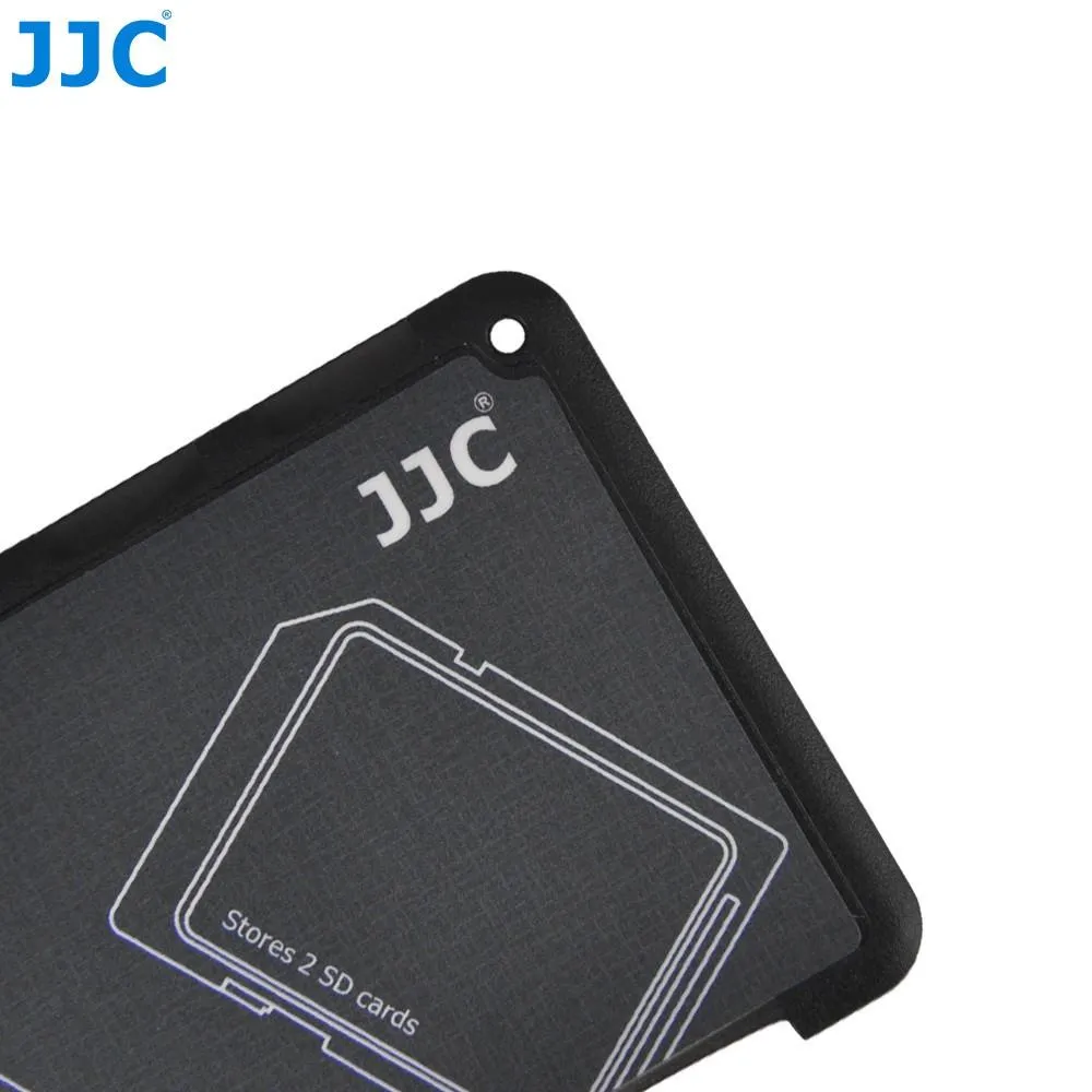 JJC MCH-SDMSD6 Memory Card Holder for 2 SD Cards   4 Micro SD Cards