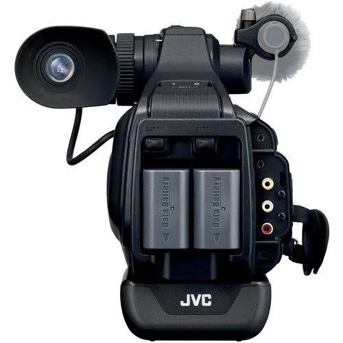 JVC GY-HM70 HD Camcorder Advanced Bundle with  LED-6200T 144 LED Variable-Color On-Camera Light   Light Stand (Black, 8')