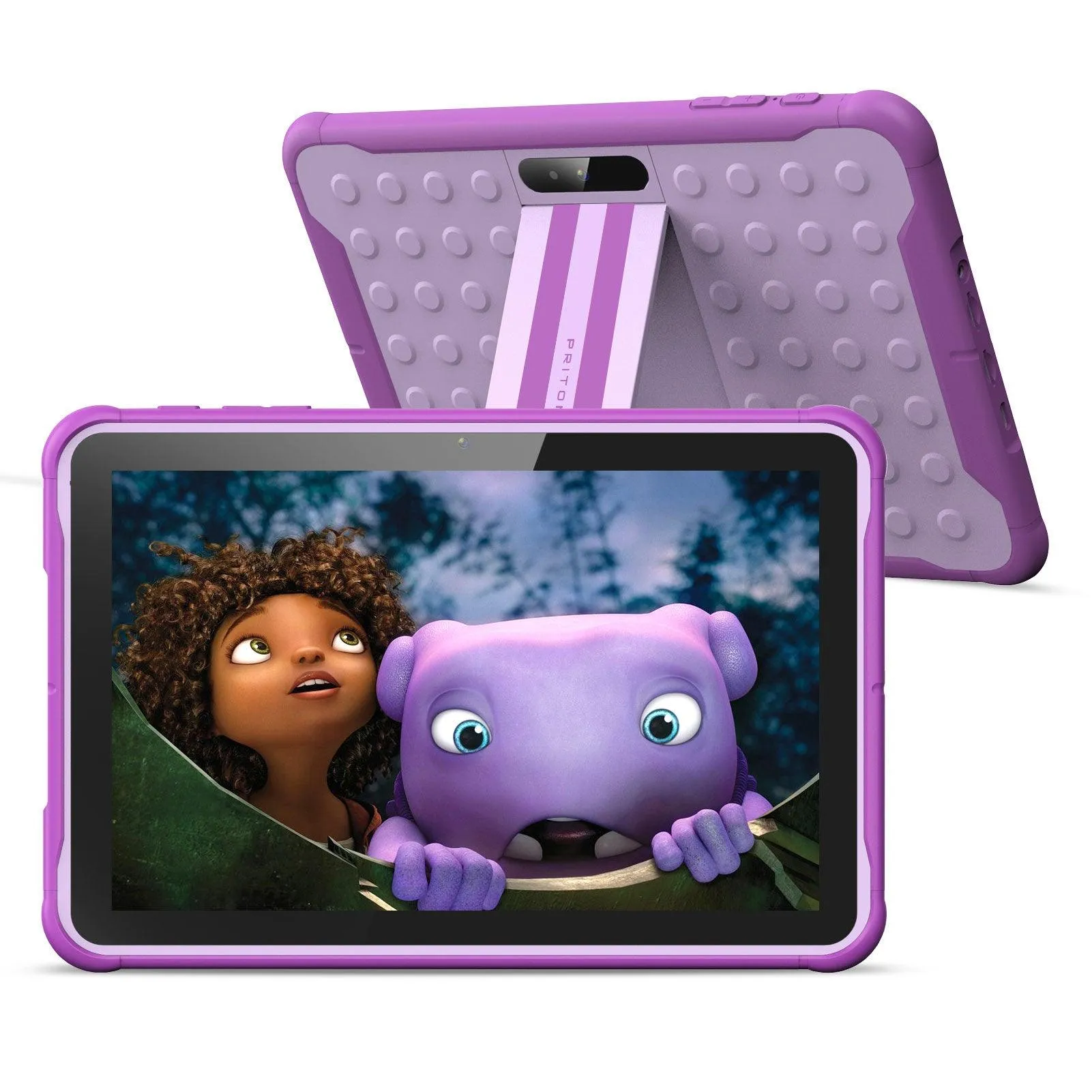 Kids 10.1 inch Tablet, Wifi   Quad Core Processor, 6000mAh Battery, HD Screen, 2GB RAM, 32GB ROM, Dual Camera 2MP   8MP, with tons Pre-Installed Parental Control, Kids Apps and Games