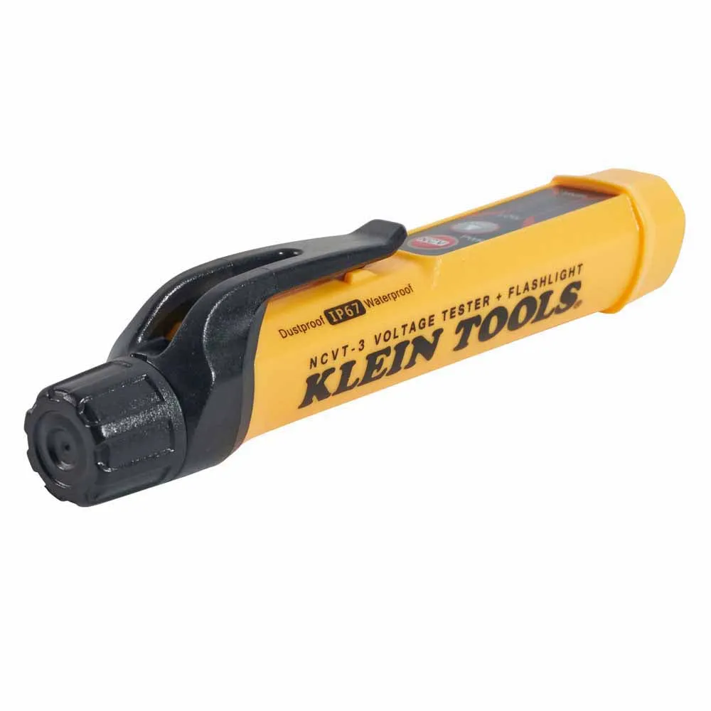 Klein NCVT-3P Non-Contact Voltage Tester, 1000V, with Flashlight