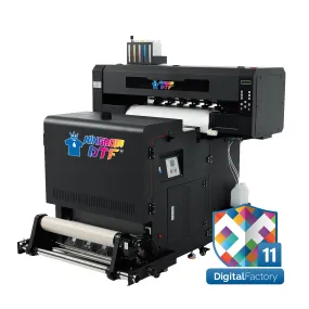 Knight A1™ DTF Printer 24” Inch Dual Head i3200 AIO - All In One System Direct To Film Printer