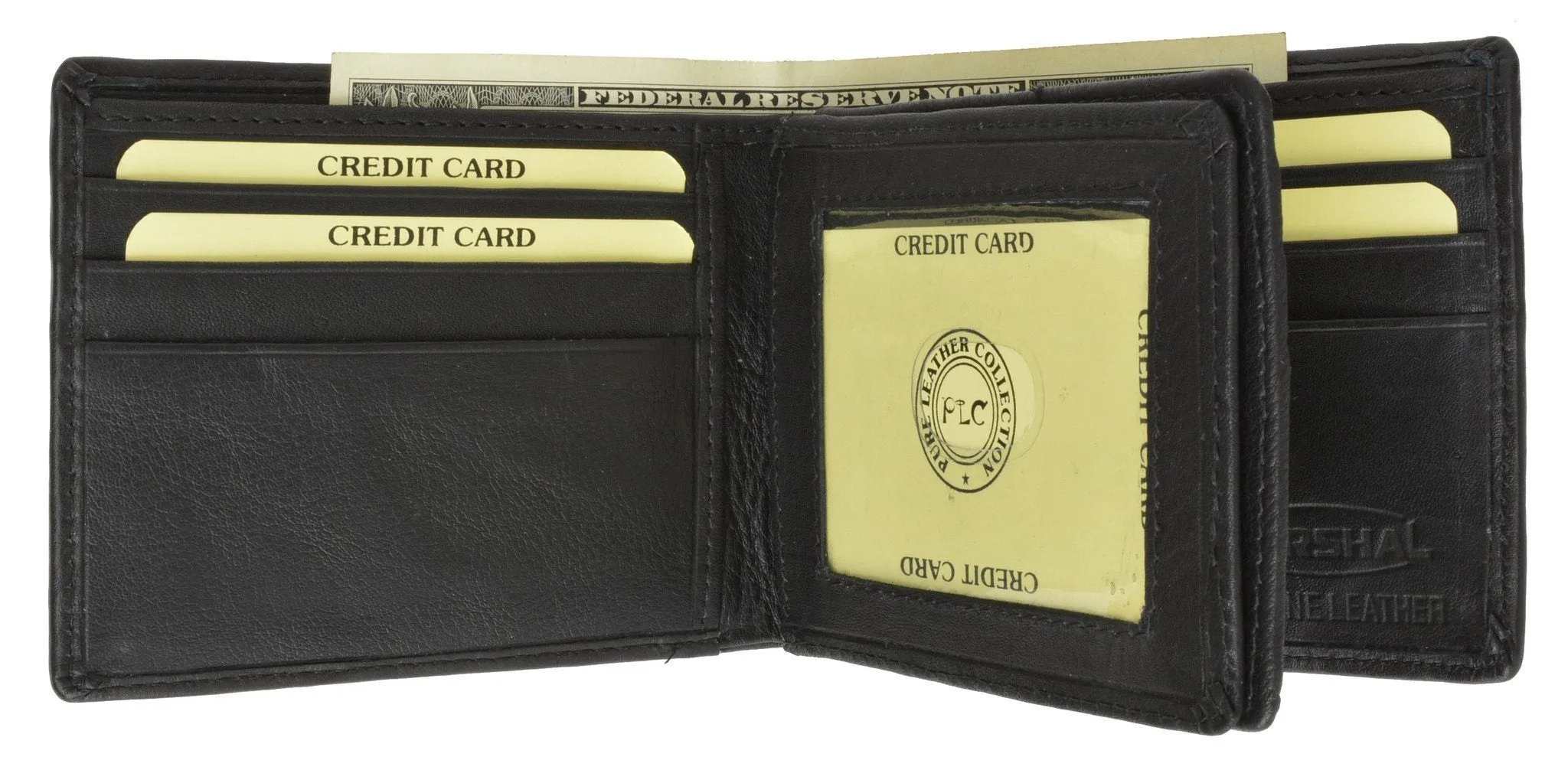 Leather Wallet with Nice Card Board Pack