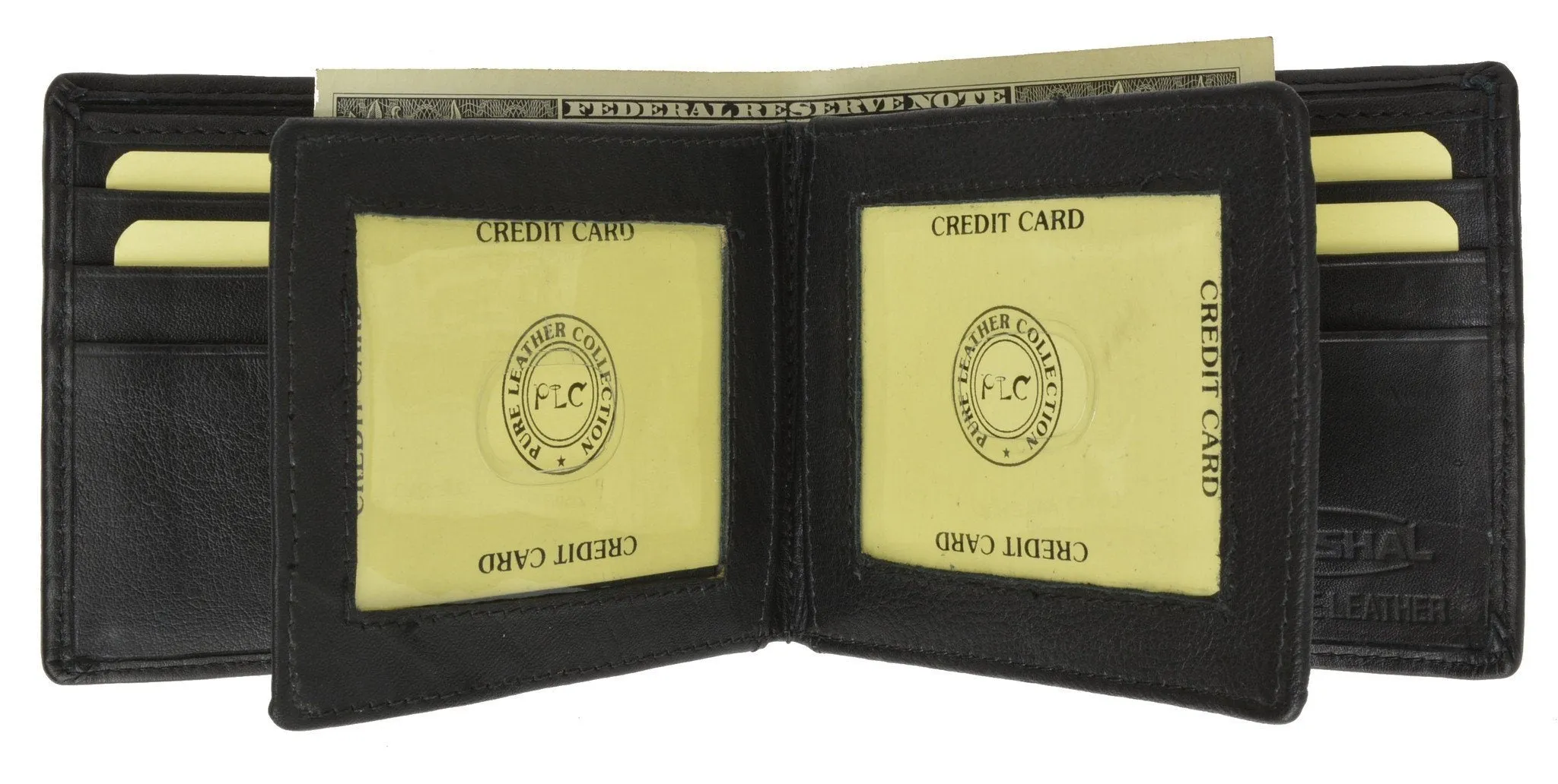Leather Wallet with Nice Card Board Pack