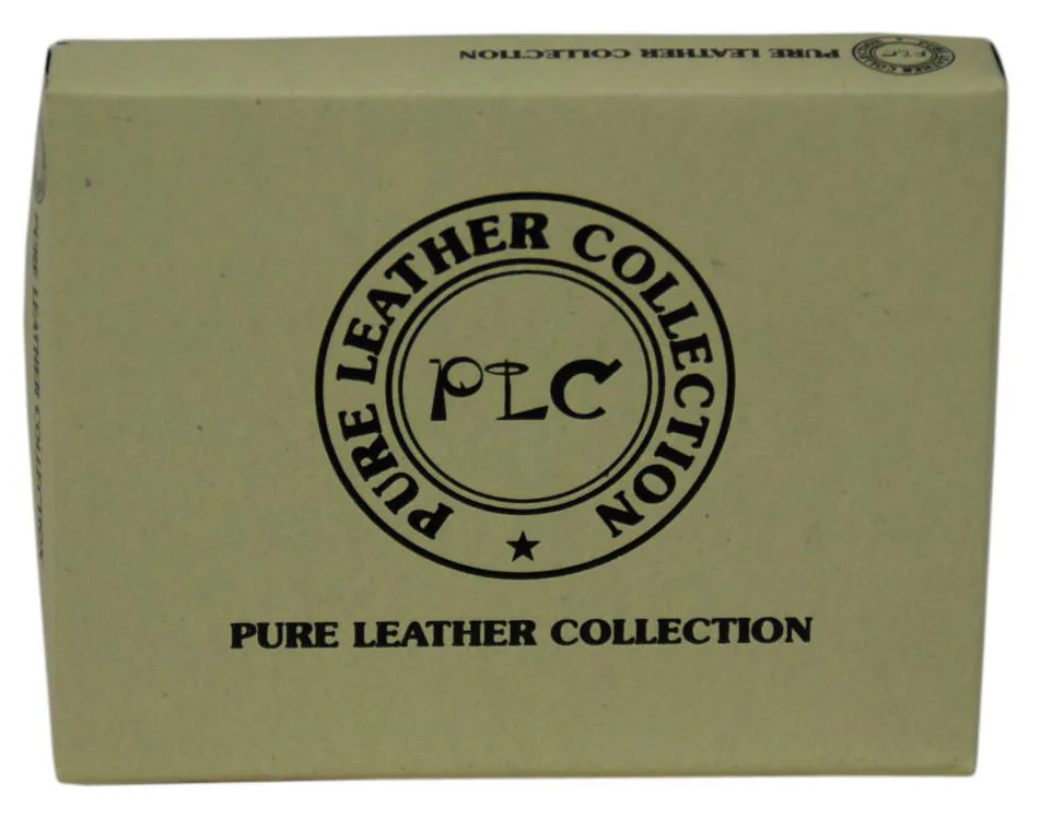 Leather Wallet with Nice Card Board Pack