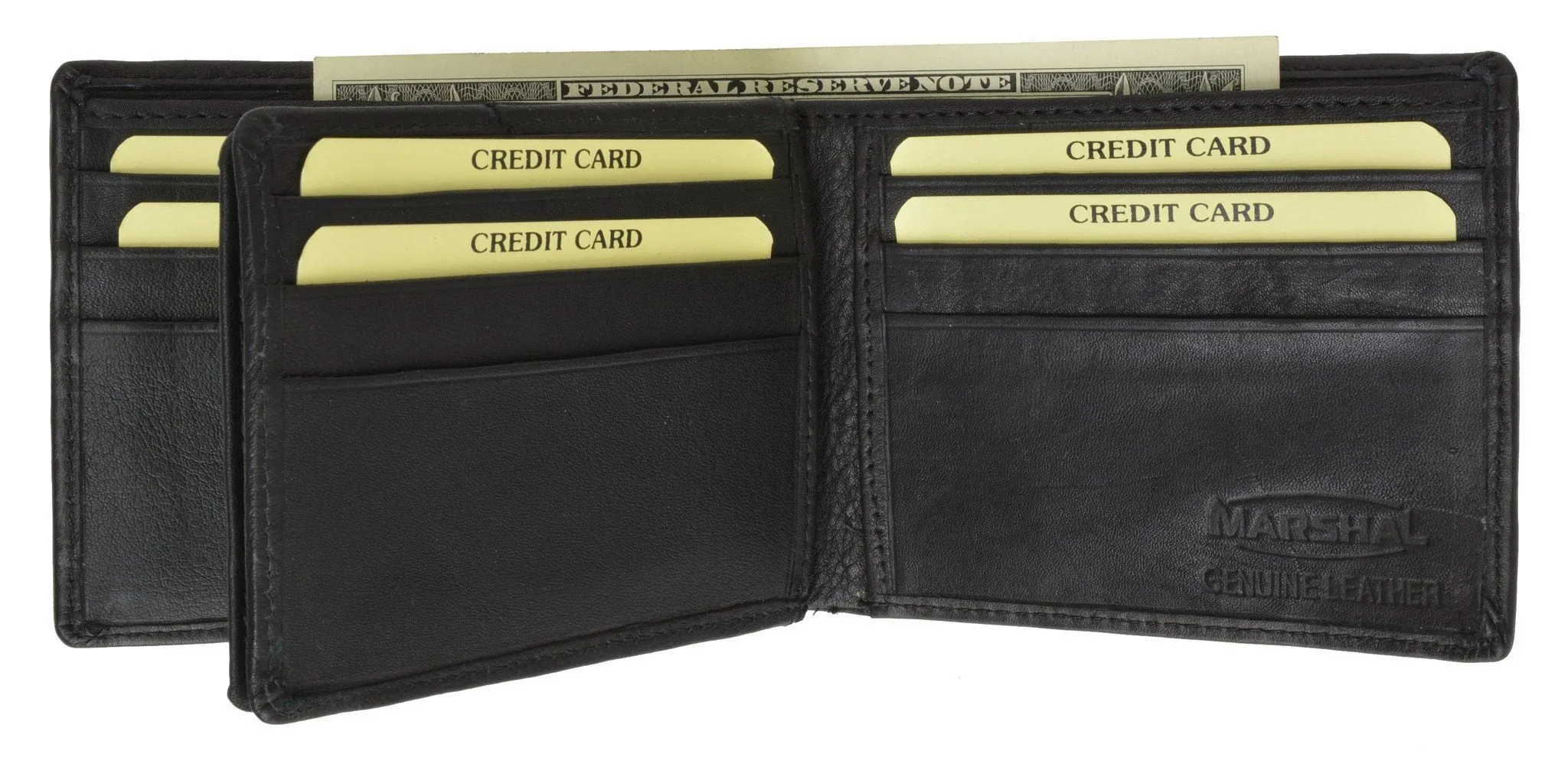 Leather Wallet with Nice Card Board Pack