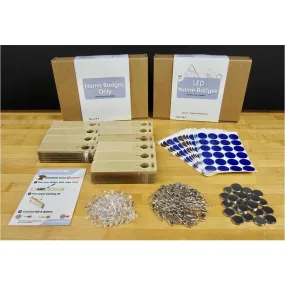 LED Name Badge - 100 Pack