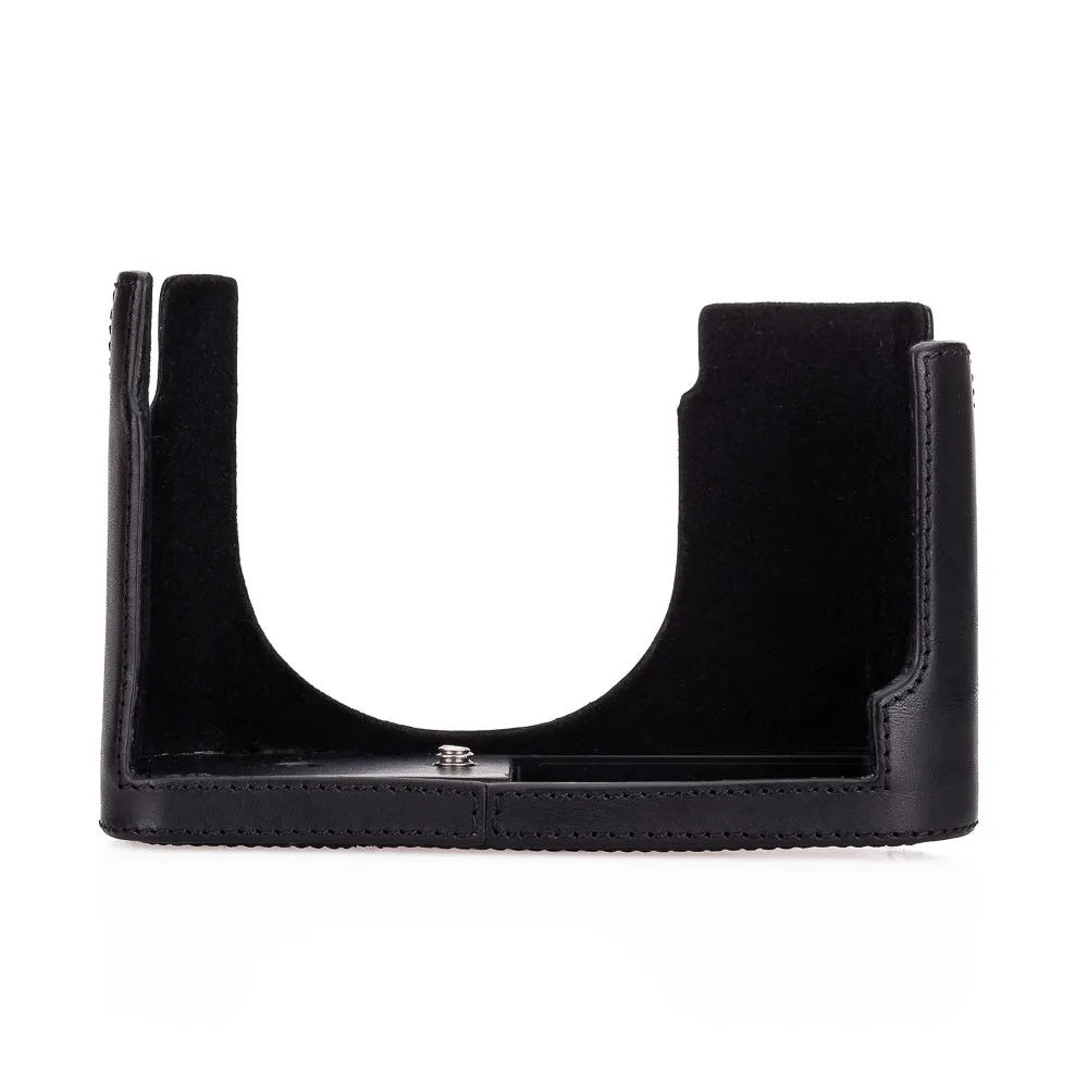 Leica Q3 Half Case, Leather, Black