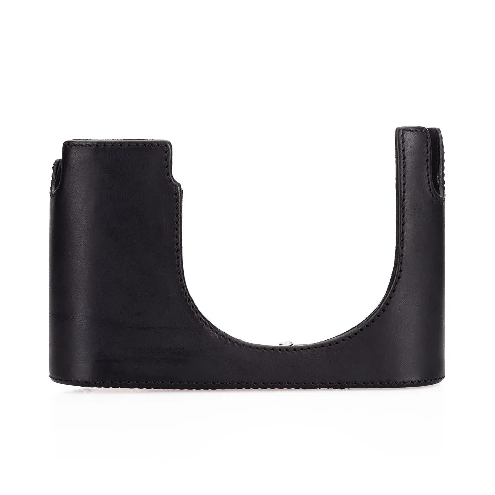Leica Q3 Half Case, Leather, Black