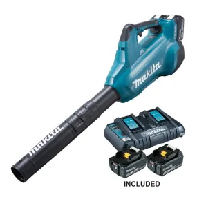 Makita Cordless Blower (SET 2 x 5Ah) 18V*2 LXT BL Brushless