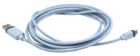 Mediabridge White 10 Foot USB 2.0 Micro-USB to USB Cable 30-004-10TW