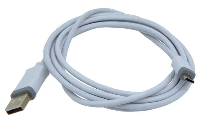 Mediabridge White 6 Foot USB 2.0 Micro-USB to USB Cable 30-004-06TW