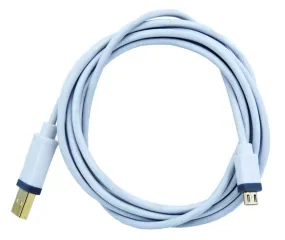 Mediabridge White 6 Foot USB 2.0 Micro-USB to USB Cable 30-004-06TW
