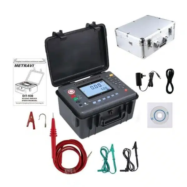 Metravi DIT-930E 10kV Digital Insulation Resistance Meter (Megohmmeter)