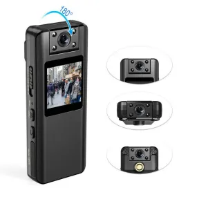 Mini Camera with LED Screen Small  Bodycam