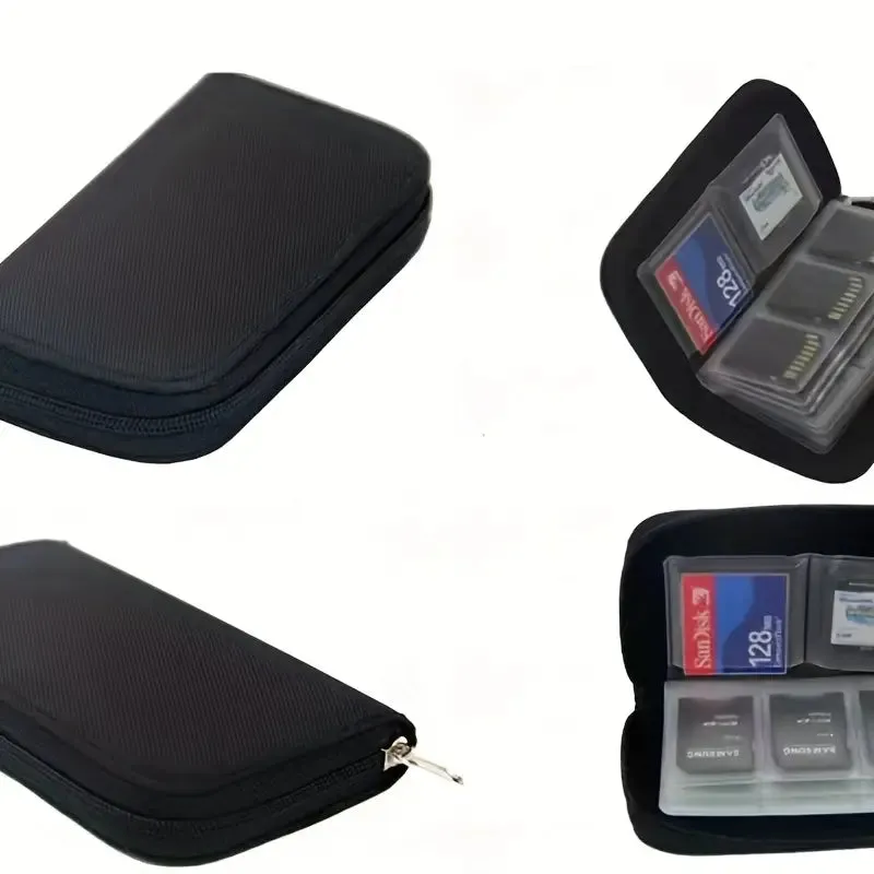 Multifunctional PVC Card Bag Portable Camera Card CF Card Storage