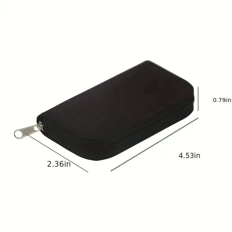 Multifunctional PVC Card Bag Portable Camera Card CF Card Storage