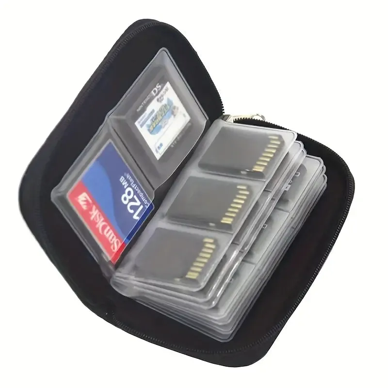 Multifunctional PVC Card Bag Portable Camera Card CF Card Storage