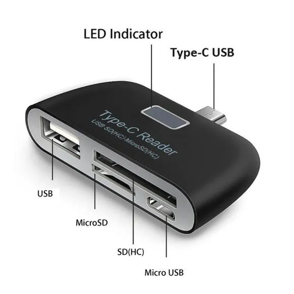 Multifunctional Smart 4-in-1 Laptop PC Durable Phone TF Micro SD