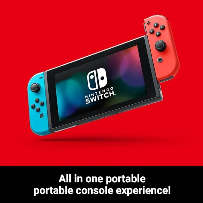 Nintendo Switch - Neon Red/Neon Blue