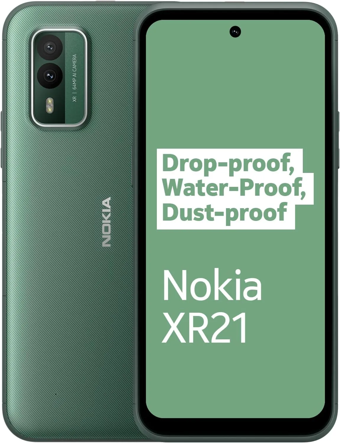 Nokia XR21 Dual Sim 128GB Pine Green - Unlocked