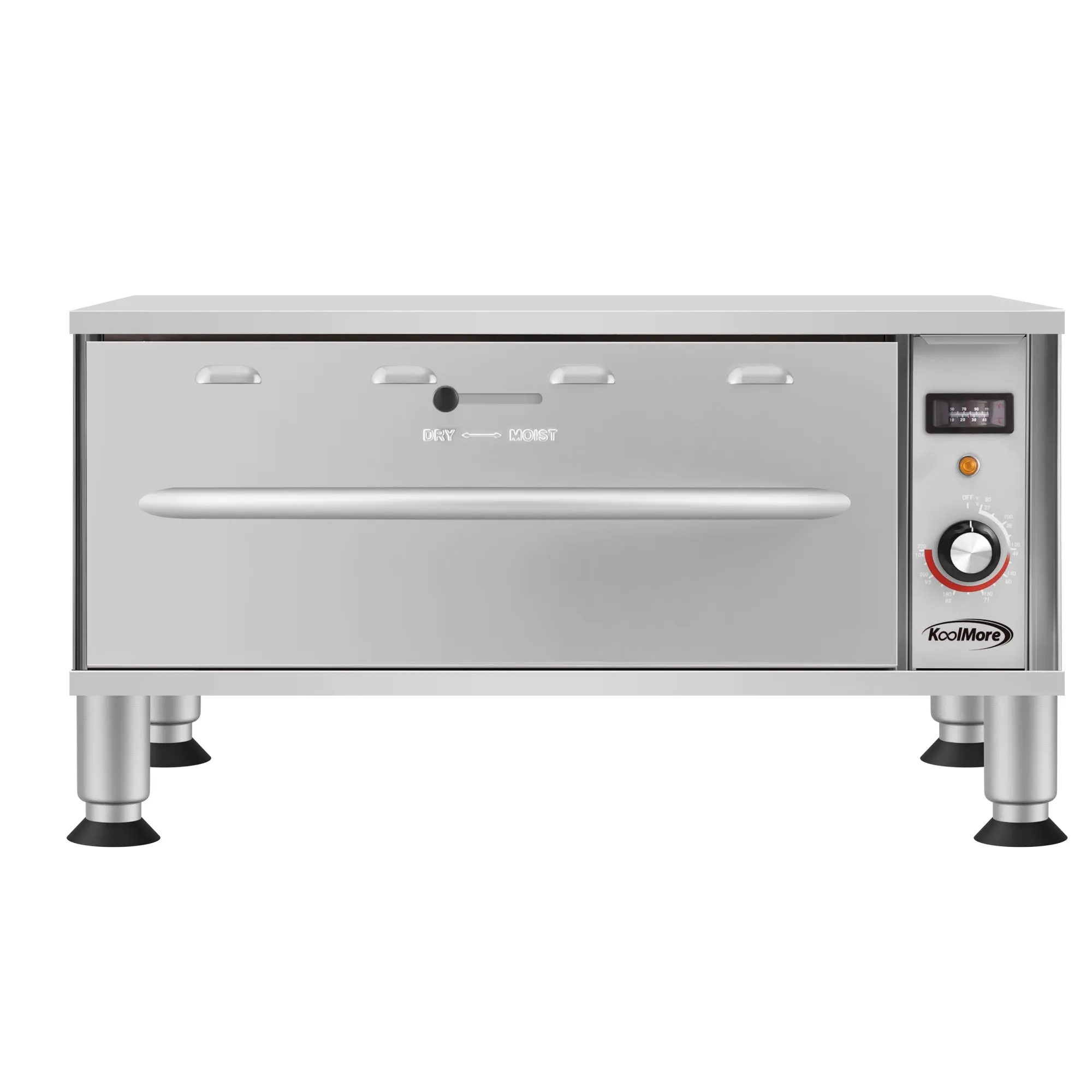 One-Drawer Commercial Free Standing Warming Drawer in Stainless-Steel, UL and NSF Listed (KM-WD-M1)