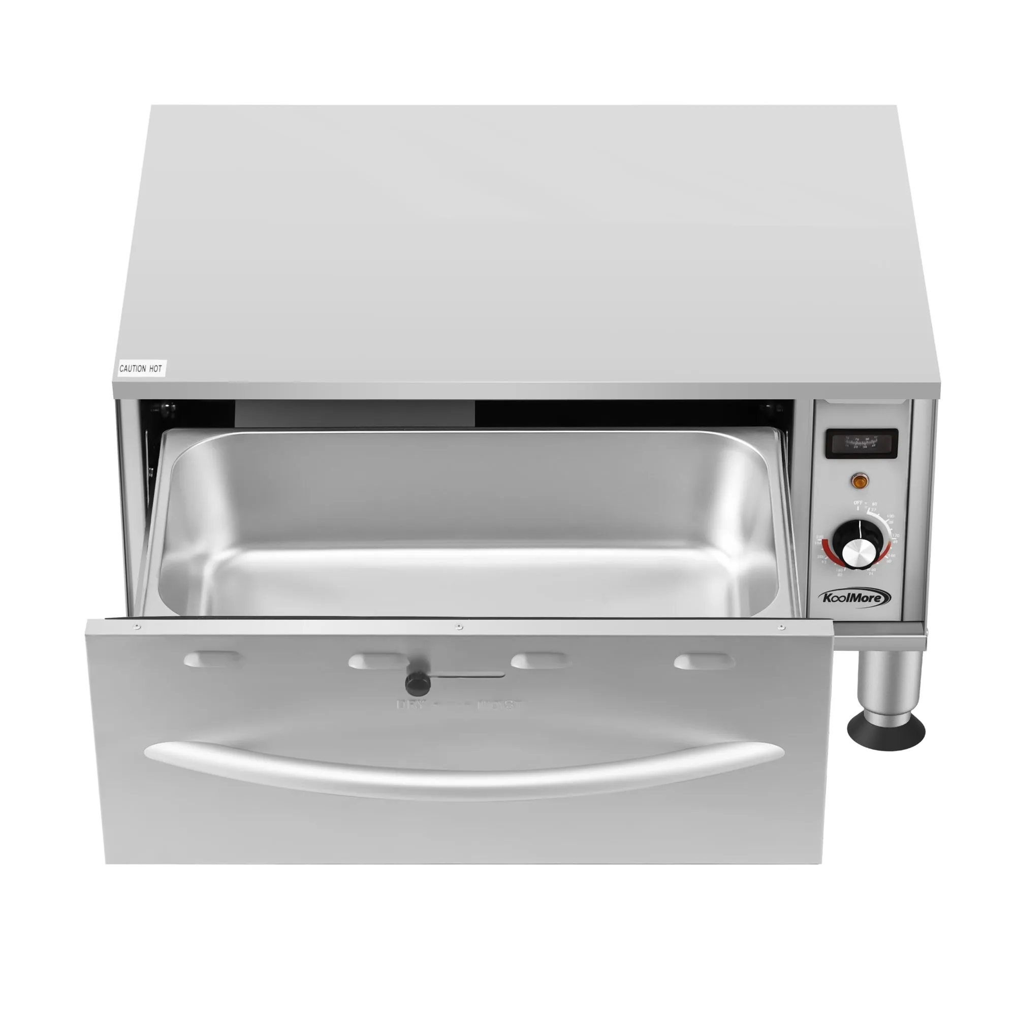 One-Drawer Commercial Free Standing Warming Drawer in Stainless-Steel, UL and NSF Listed (KM-WD-M1)