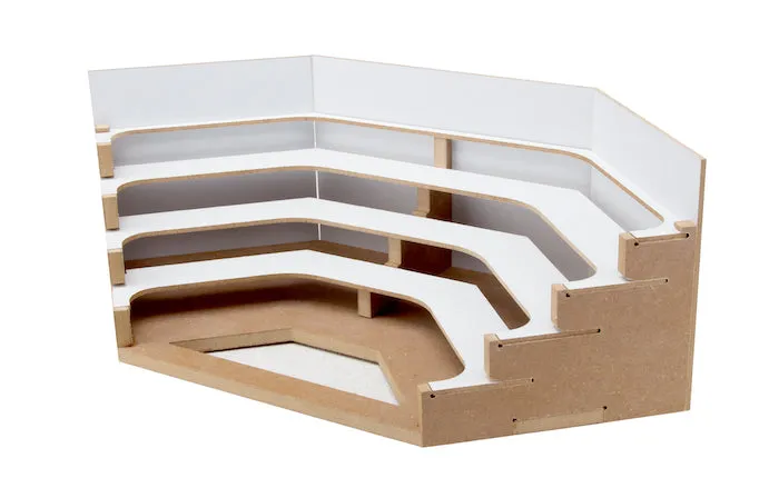 OPERA-08 Corner Paint Shelf