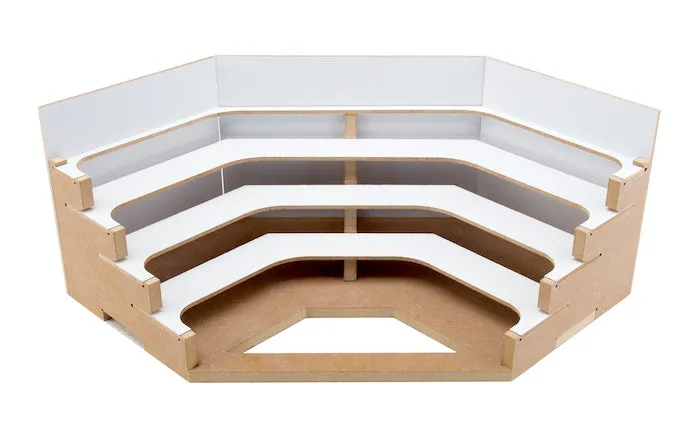 OPERA-08 Corner Paint Shelf