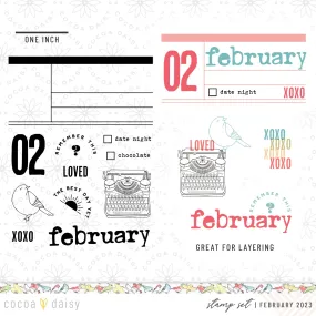 Paperie Stamps from Memory Keeping Kits February 2023