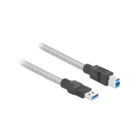 Pegasus Astro 1 x USB 3.2 Gen 1 cable Type-A male to Type-B male with metal jacket 0.5 m