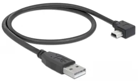 Pegasus Astro Pack of 2 Cables - USB 2.0 A Male to USB Mini-B 5 Pin Male Angled - 1M