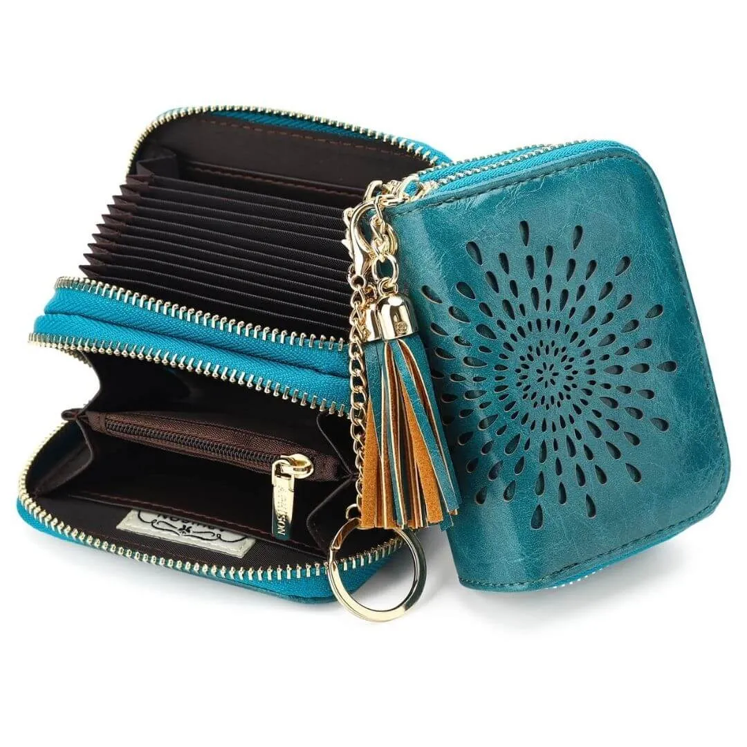 Popular single zipper lady card holder in 2021